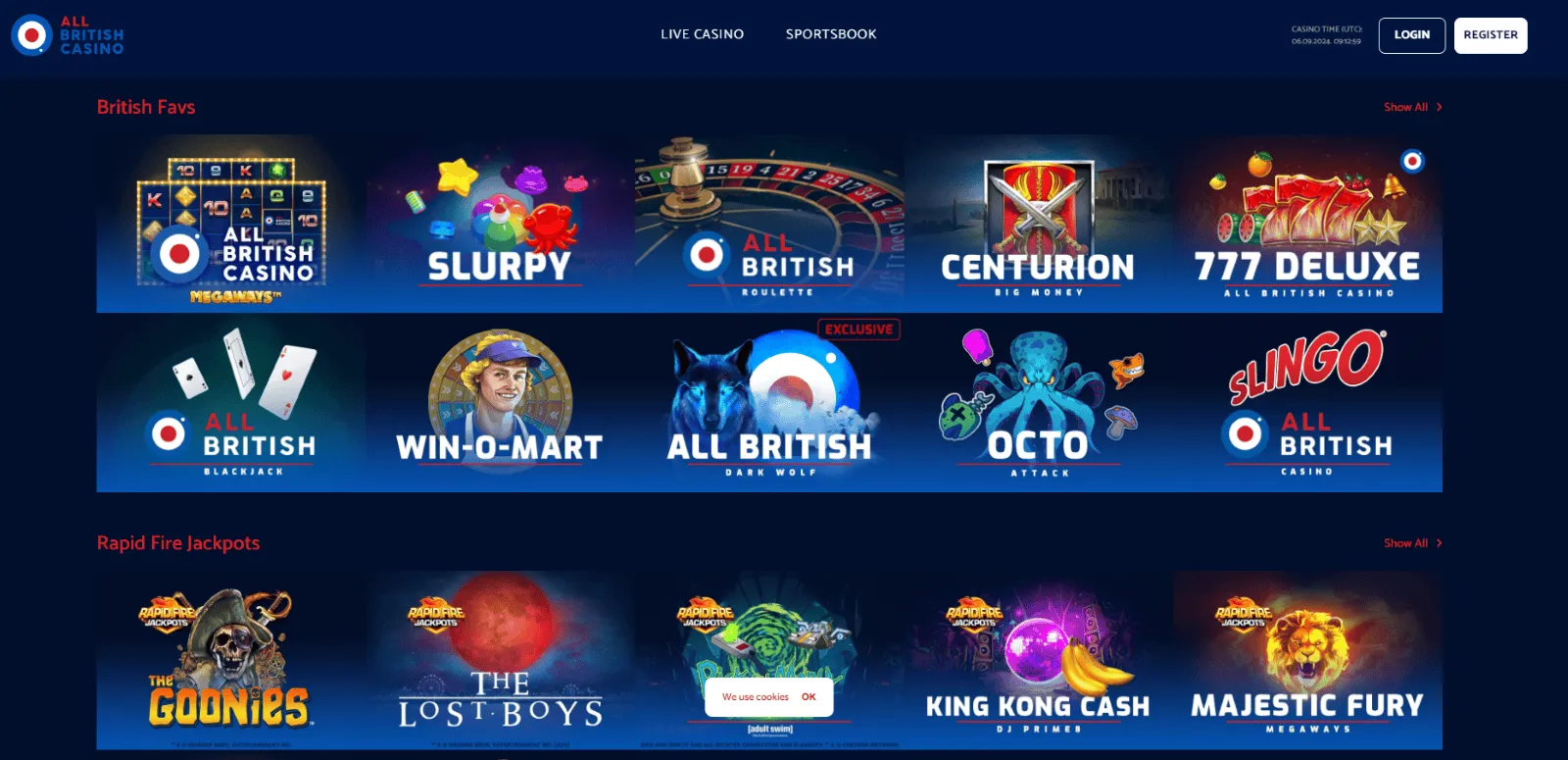 All British casino