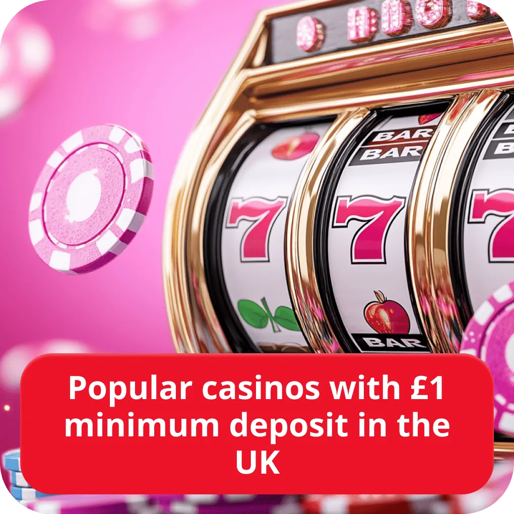 Best 1 £ deposit casinos