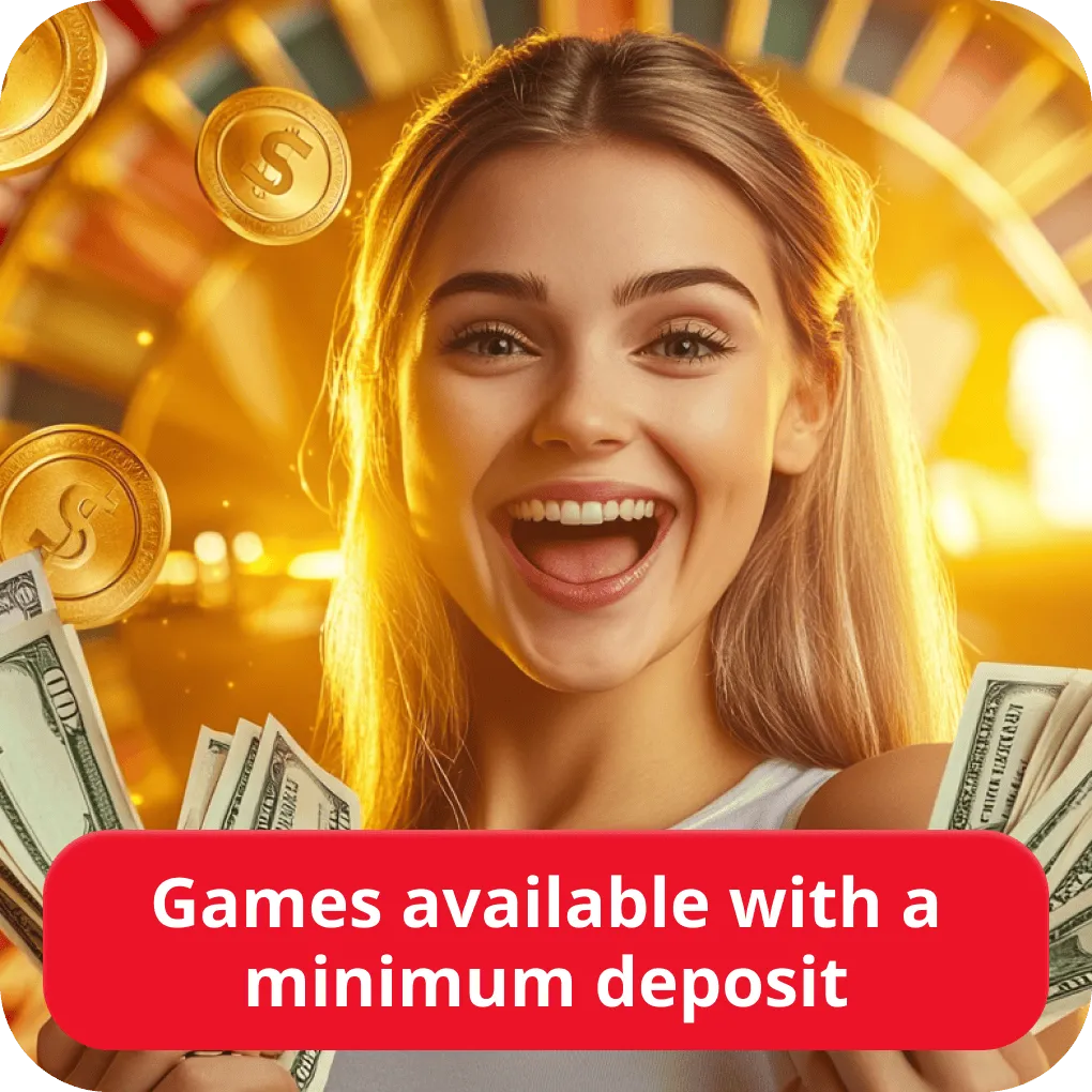 Minimum deposit slots